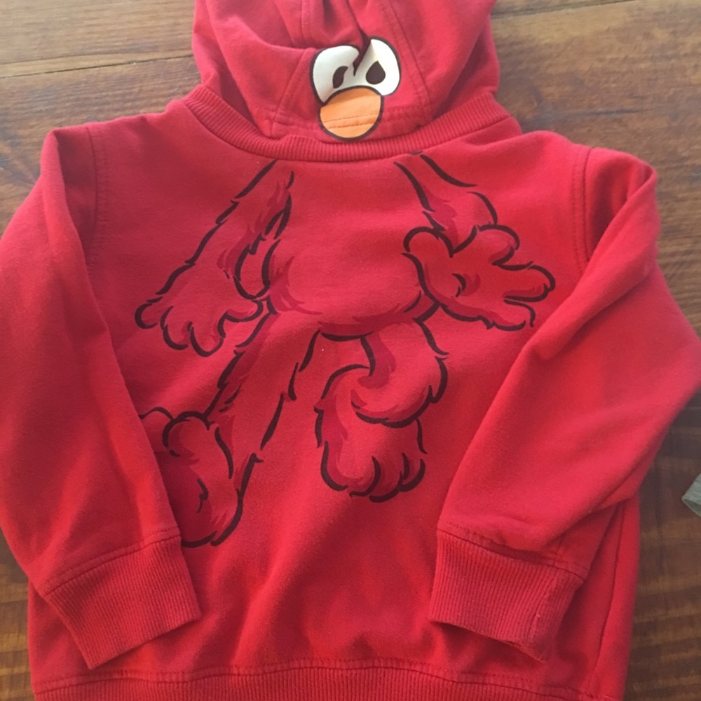Boys Elmo hoodie 4t